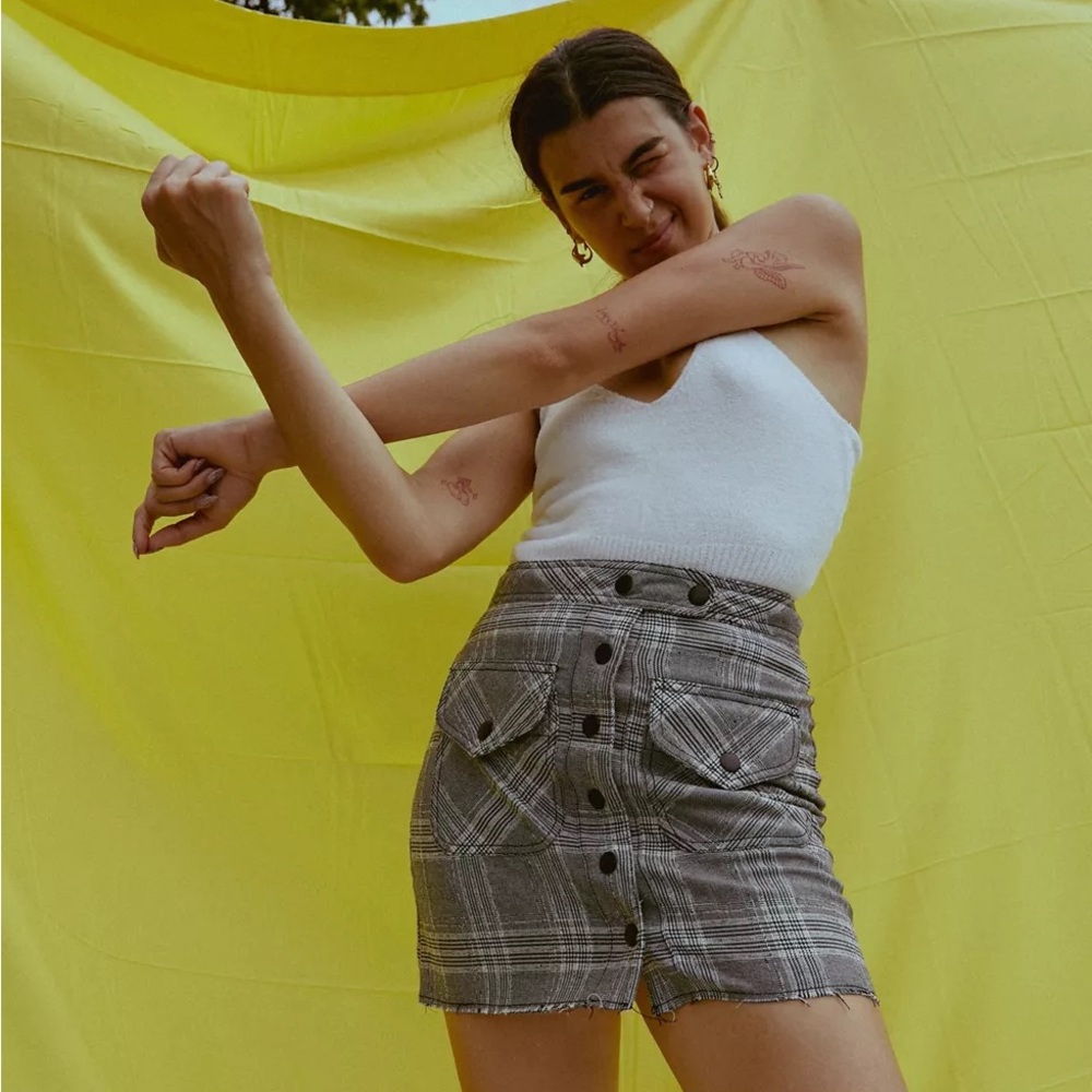 Urban Outfitters Marco Plaid Skirt